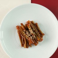 반찬단지 마늘쫑 고추장 무침 장아찌 300g 1kg