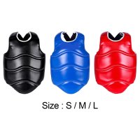 Chest Gear Body Armor Vest Training Equipment Karate Chest Protector Boxing Chest Guard for Kids Tee