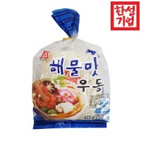 한성기업 한성 한성 해물맛우동 423g 2인분 x12개