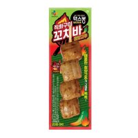 CJ제일제당 맛있는 휴게소음식 맥스봉 직화구이 꼬치바 청양고추 소세지 70g 가정간편식 어린이간식 자취음식 편의점