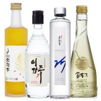 청와대선정전통주모음 문배술25 이강주19 솔송주13 한산소곡주18