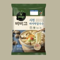 비비고 시원 바지락 칼국수 642g 8봉