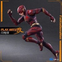 Play Arts 저스티스 리그 The Flash 플래시 피규어