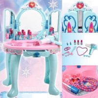 화장대 삼면 거울 공주 놀이 미러 세트 셋트 메이크업 드라이기 꾸미기 여아 여자 아이 생일 선물 장난감