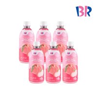 배스킨라빈스 [배스킨라빈스] 피치 요거트 워터 500ml x 6개