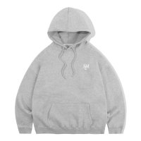 FILLUMINATE 오버핏 FLM 로고 후디-그레이 Overfit Logo Hoodie-Grey