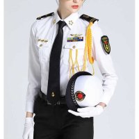 해군 군복 여성 제복 장교 유니폼 긴팔 의상 세트
