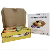 홍푸드 멸치맛 해물맛 쌀잔치국수 선물세트 92g x 4개입