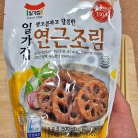 5분마켓 일가 연근조림 반찬메뉴 500g