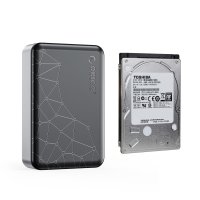 오리코 알루미늄 홈 스토리지 가정 업무 디스크 스테이션  CD2510+도시바 1TB HDD