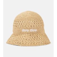 꼬르소메종 미우미우 Crochet bucket hat