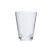 포스아트 원형 PC컵 JU 카페 식당 물 음료 업소용 플라스틱 컵 투명 R80