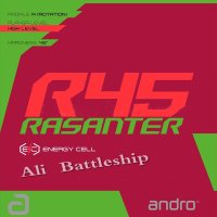 오리지널 ANDRO RASANTER 녹색 고무 탁구 고무 프로페셔널 공격형 탁구 스폰지 R45 R48