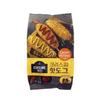 동원 퀴진 크리스피핫도그 냉동 400g 1개 아이스박스