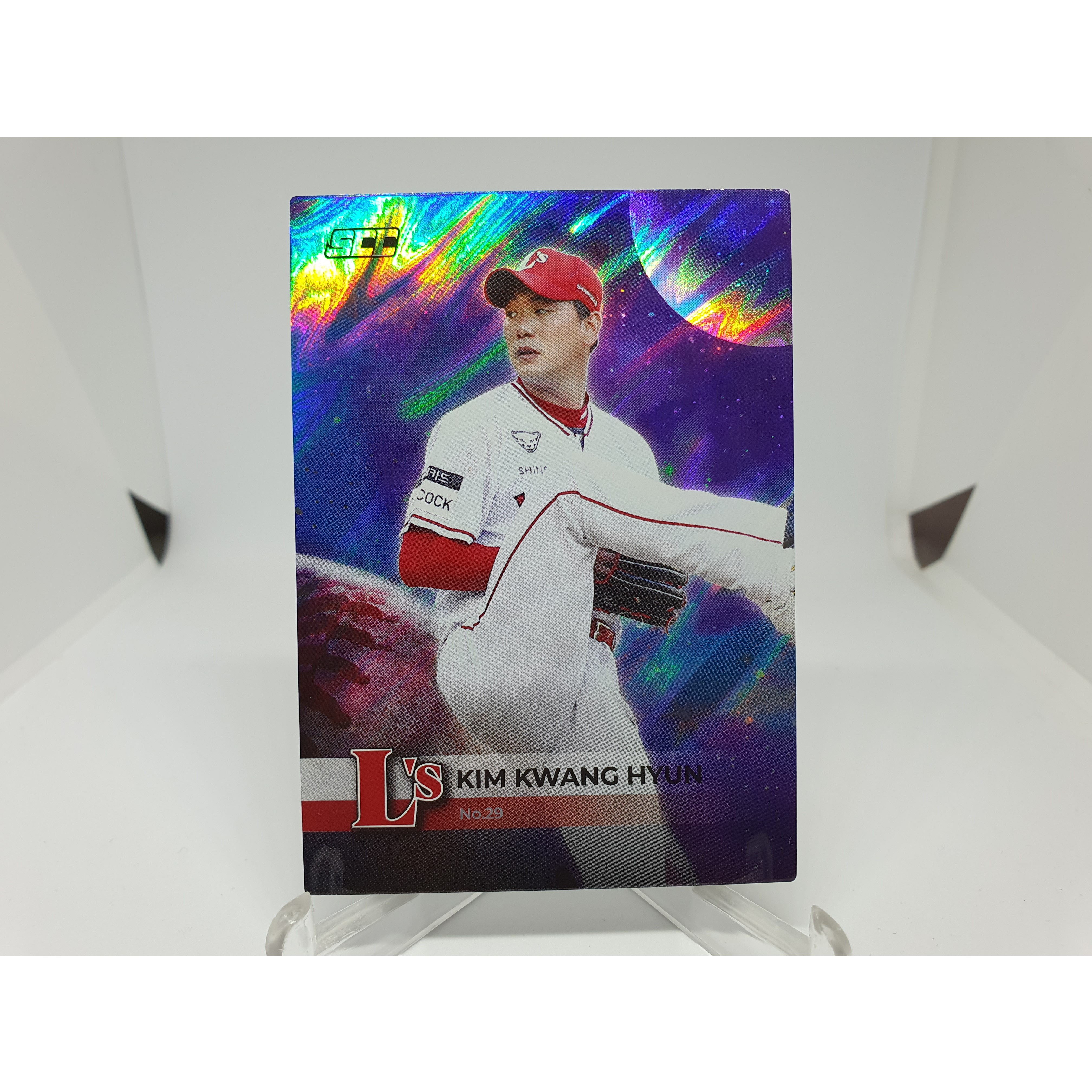 김광현 SSG 랜더스 2022 SCC KBO리그 골든 프리미엄 갤럭시 인서트 야구카드  1개