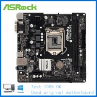 ASRock H310CM-DVS 컴퓨터 마더 보드 LGA 1151 DDR4 H310 데스크탑 메인 코어 i5 9600K i7 cpu  한개옵션0