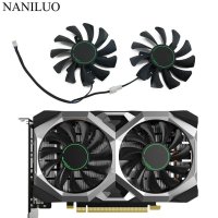 cpu 랩 휀 쿨러75MM HA8010H12F-Z 쿨러 팬 교체 GTX1650 MSI GeForce GTX 1650 슈퍼 VENTUS XS 그래픽 카드  한개옵션0