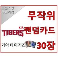 기아 타이거즈 야구 포토카드 랜덤카드 30장 트윈스샵 야구카드 야구팬 선물 수집