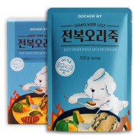 닥터바이 강아지 전복오리죽 강아지보양식 100g 5개입  1SET