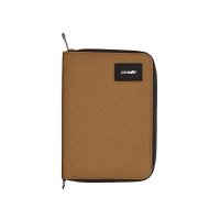 팩세이프 지갑 RFID 차단 소형 파우치 Pacsafe  One Size  Tan