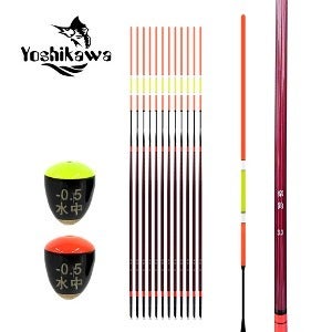 [요시가와] 낙조 부들 바다막대찌 수중찌 세트바다낚시 최강 가성비!