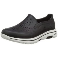 스케쳐스 Skechers 남성용 Foamies Gowalk 5Easy Going 로퍼 블랙화이트 7