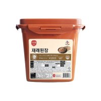 CJ 이츠웰 재래 된장 6 5kg 대용량 업소용