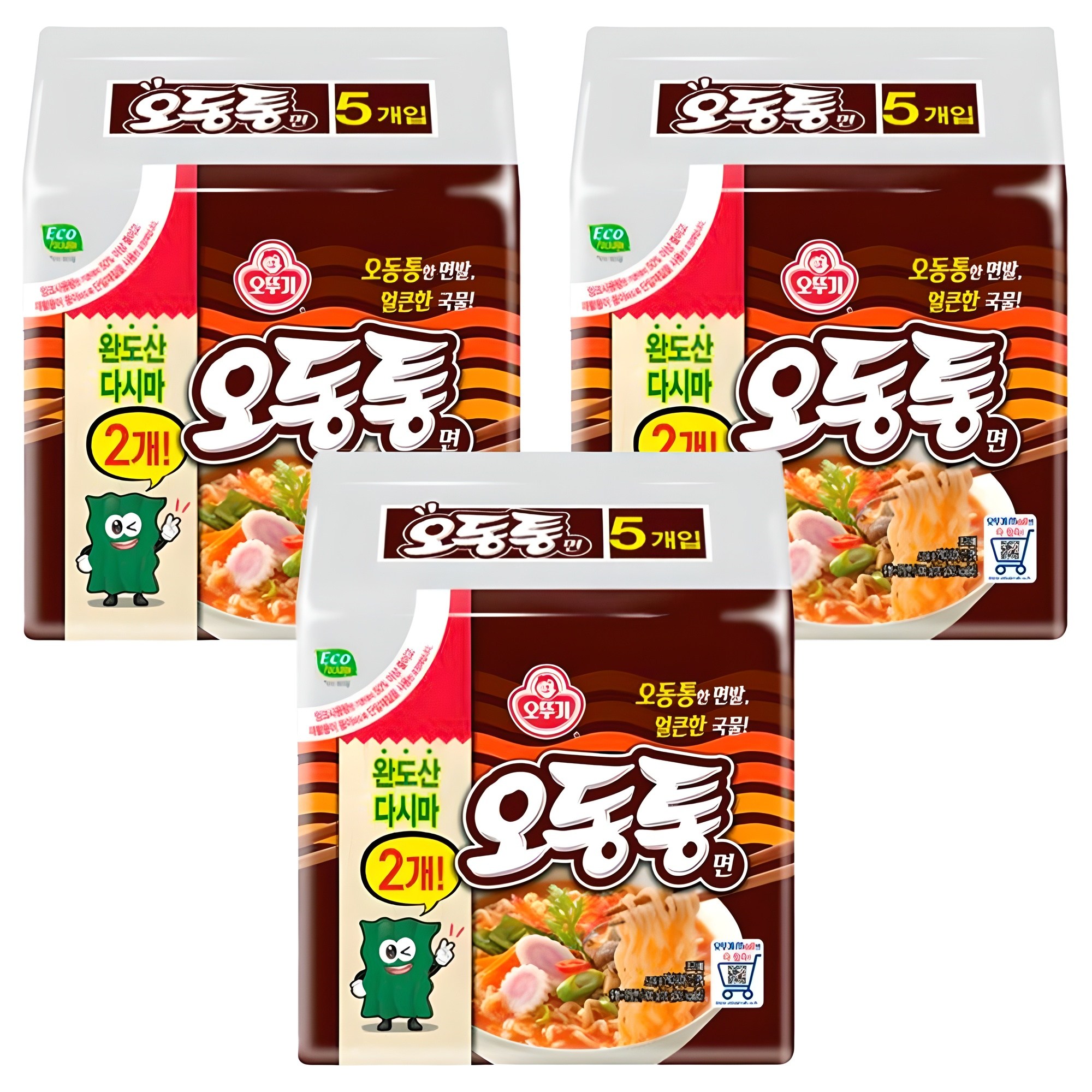 오뚜기 오동통면 120g 15개 (8,980원) (무료)