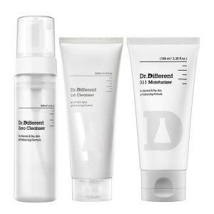 [닥터디퍼런트] [다운로드쿠폰적용가능] [딥클렌징 보습세트] 퍼스트 클렌저 200ml + 제로 클렌저 중건성 200ml + 311 모이스처라이저 100ml AT06XX00027