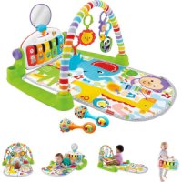 전자피아노 디지털 88건반 FisherPrice Baby Playmat Deluxe Kick amp Play Piano Gym Maracas With Smart