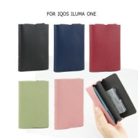 IQOS ILUMA ONE 가죽 케이스 커버 휴대용 스킨 흡연 LIL 솔리드 2 5 색