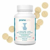 Prana Pets 리그난 멜라토닌은 강아지의 쿠싱 질환의 증상 완화에 자연적으로 도움이 됩니다 건강한