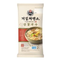 CJ 씨제이 출출할때 간식 제일제면소 생칼국수 생면 건면 떡 300g