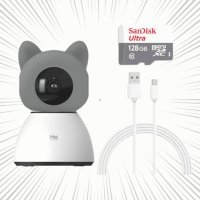 잇템 헤이홈 스마트 홈카메라 Pro CCTV 펫캠 아기 강아지 감시카메라 128GB