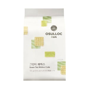 오설록 그린티 웨하스 100g (원산지:상세설명참조)