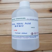 묽은질산용액 묽은질산 0.1M(0.1N) 화)450ml Dilute Nitric Acid Solution (0.1M)