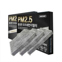 대한 PM2.5 활성탄 자동차 에어컨필터 PC105 3개