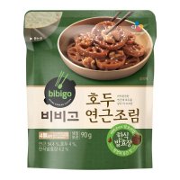 CJ cj 집밥 비비고 호두연근조림90g 어르신 자취 아이들 혼밥 직장인 점심 친정엄마 도시락