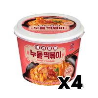 한일식품 본고장 마라로제 누들떡볶이 즉석용기컵 212g x 12개