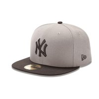 MLB 뉴욕 양키즈 투톤 스톰 59Fifty 야구 모자 16 6 375인치