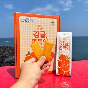 제주 쫀드기 4종 감귤 우도땅콩 당근 녹차 쫀득이 제주특산품