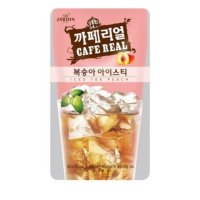 쟈뎅 까페리얼 복숭아 아이스티  190ml  10개입