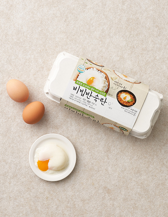 자연애찬 비빔 반숙란 (수란) 제품 이미지
