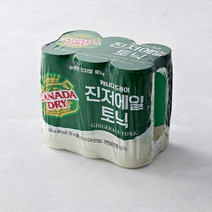 [캐나다드라이] 진저에일 250mL*6개