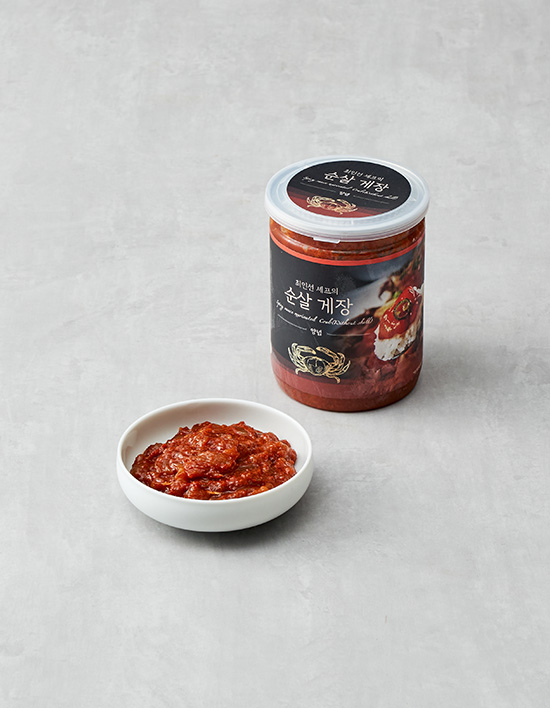 [셰프의 <b>장</b>] 최인선셰프 순살게장 (양념) 500g