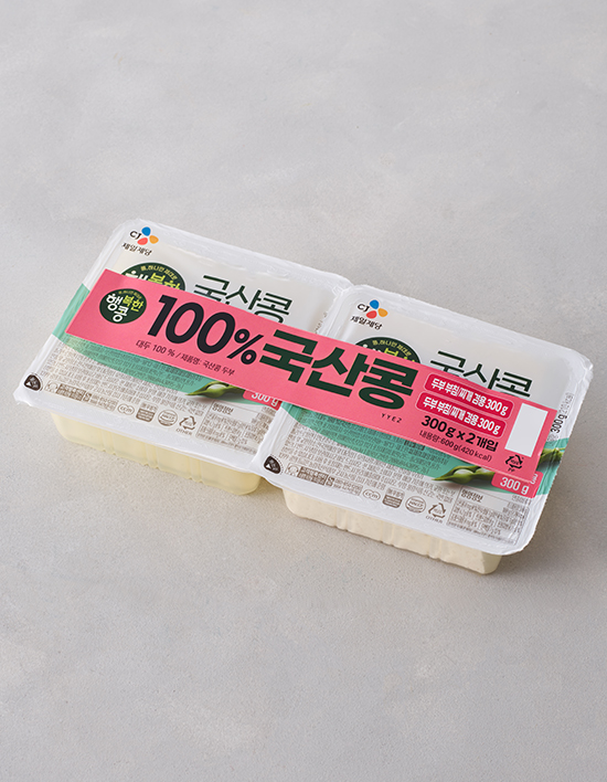 행복한콩 국산콩 100% 두부 부침찌개 겸용 제품 이미지