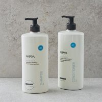 [AHAVA] 소금 미네랄 샴푸 & 컨디셔너 750ml