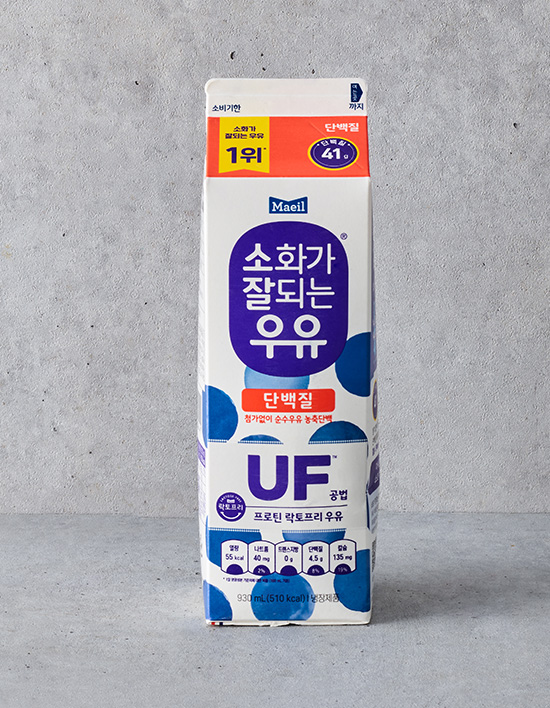 소화가 잘되는 우유 단백질 제품 이미지