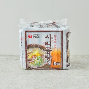 [농심] 사리곰탕면 5입