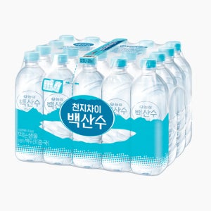 [백산수] 무라벨 500ml X 40개 (500ml X 40개)